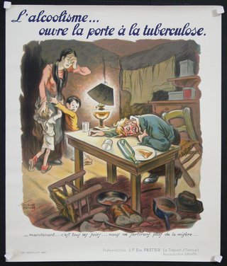 a poster of a sick person