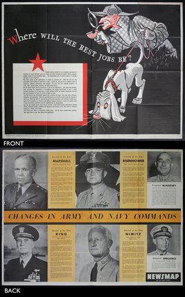 a collage of posters with text