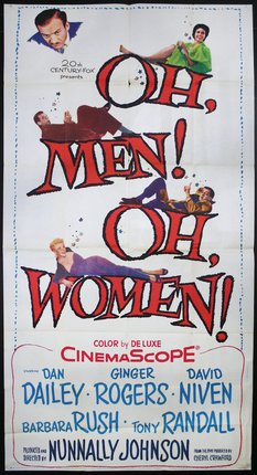 a movie poster with people lying on the floor