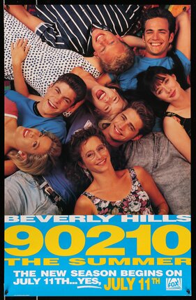 Beverly Hills 90210 (1) | Original Vintage Poster | Chisholm