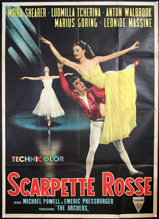 a poster of a ballet dancer