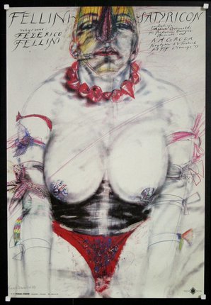 a painting of a man in underwear