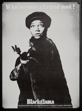 a woman in a hat and fur coat