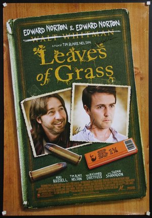 a movie poster with a picture of two men