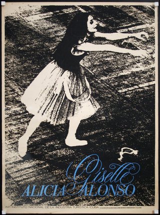 a poster of a girl dancing