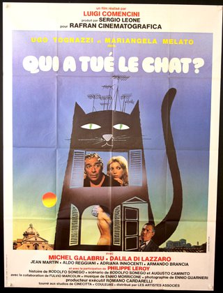 a movie poster of a cat