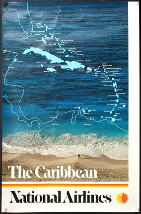 a map of the caribbean