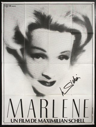 a poster of a famous actress
