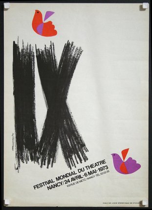 a poster for a theatre