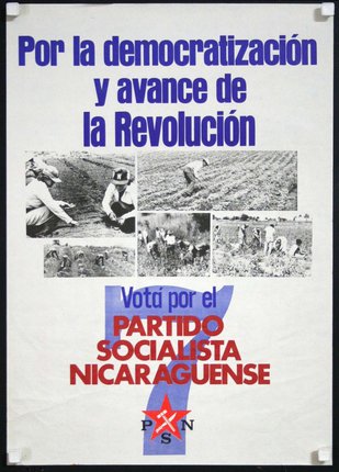 a poster of a political campaign