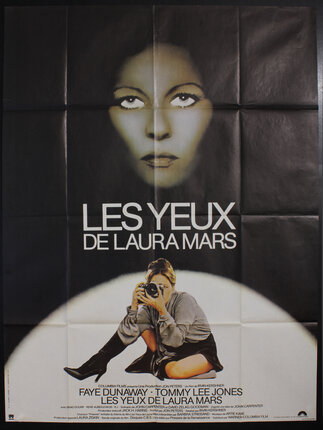 a movie poster of a woman taking a picture