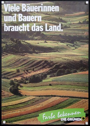a poster of a landscape