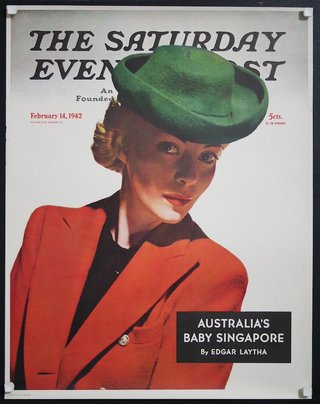 a woman wearing a green hat