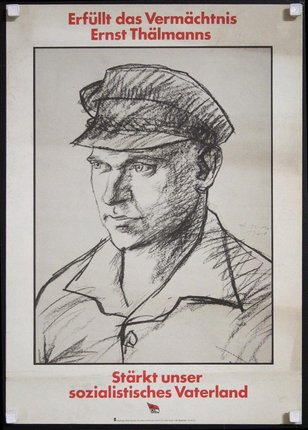 a drawing of a man wearing a hat