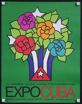 a poster of a flower bouquet