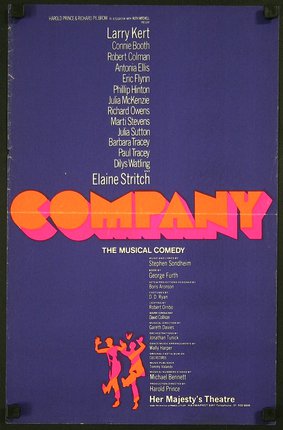 a poster for a musical comedy company