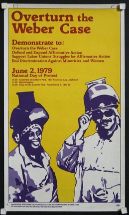 a poster for a demonstration