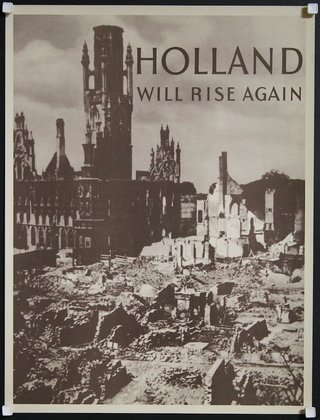 a book cover of a destroyed building