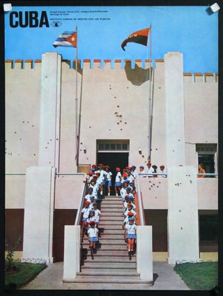 a group of children on stairs