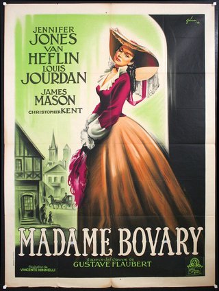 a movie poster of a woman in a dress