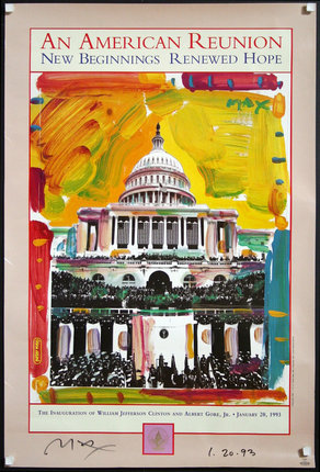 a poster of a capitol building