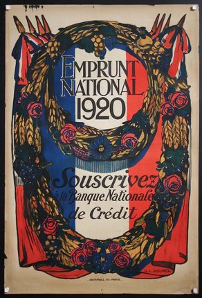 a poster of an emprunt national