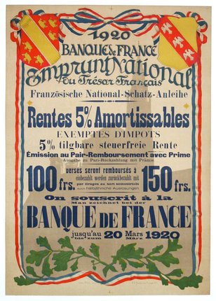 a poster of a banque national