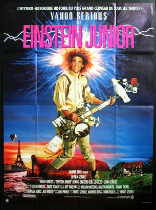 a movie poster of a man holding a guitar