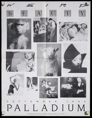 a poster with a collage of photos
