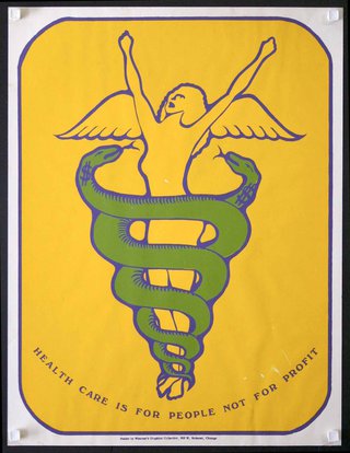 a yellow sign with a green and blue symbol