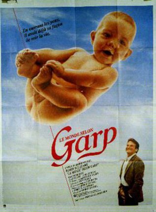 a poster of a baby