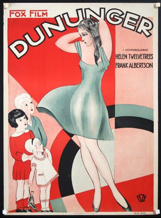 a poster of a woman dancing with children