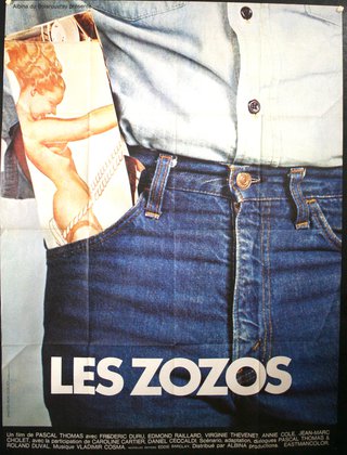 a poster of a man's pants pocket