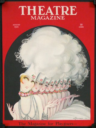 a magazine cover with a group of women