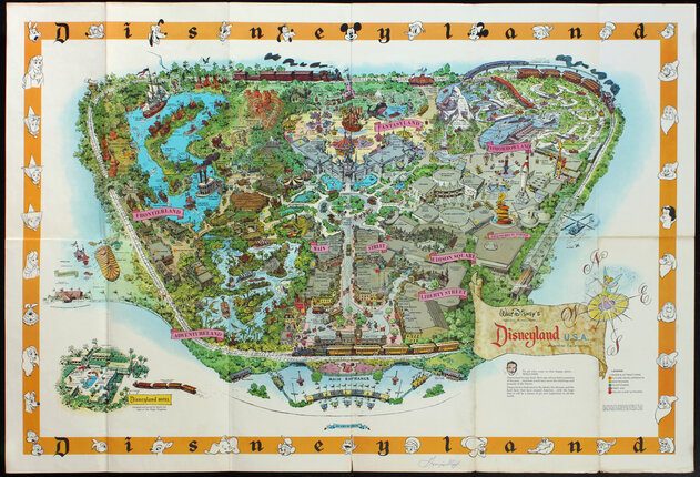 map of a theme park