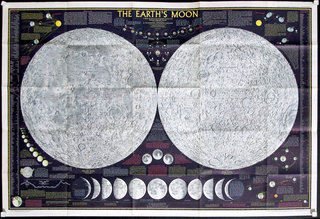 a poster of the moon