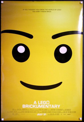 a yellow poster with a face