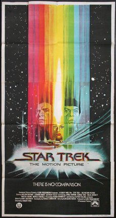 a movie poster with a rainbow of colors