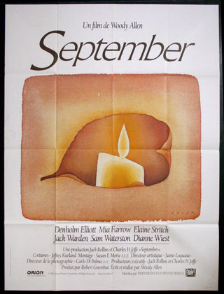 a poster of a candle and leaf