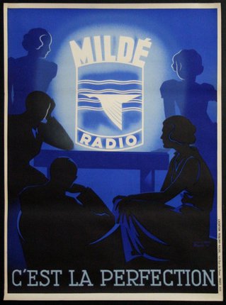 a poster of a radio station