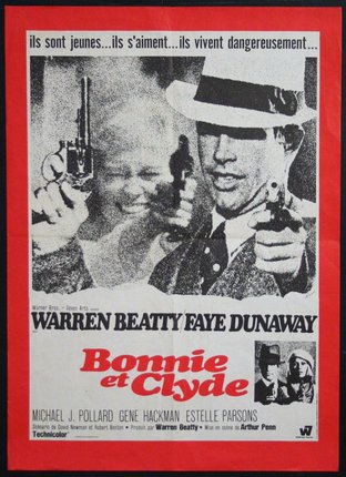 a movie poster with a couple of people holding guns