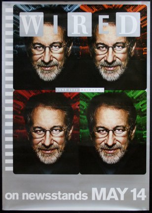 a poster of a man with different facial expressions