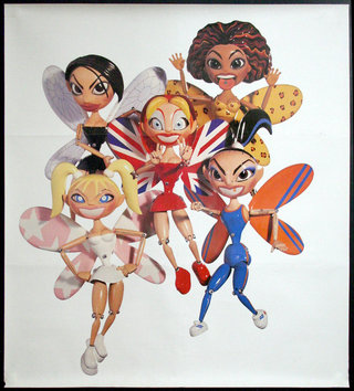 a poster of a group of cartoon characters