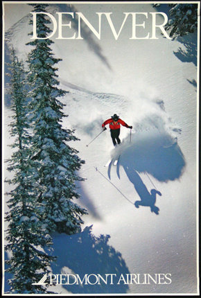 a person skiing down a slope