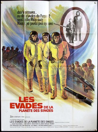 a movie poster of a group of men in space suits