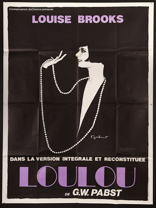 a poster of a woman with a necklace
