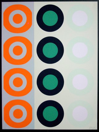 a group of circles in different colors