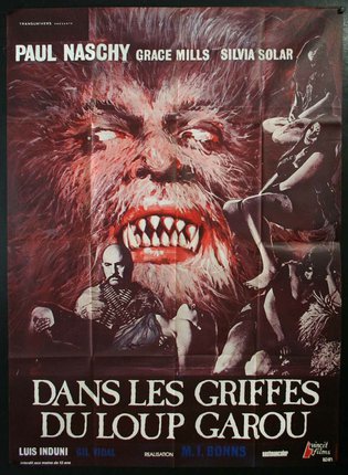 a movie poster of a werewolf