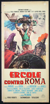 a movie poster of a man with a sword and shield
