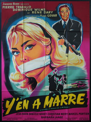 a movie poster with a woman with a gun